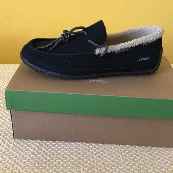 Men’s moccasin slippers - Picture 1 of 5